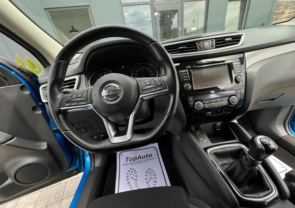 Nissan Qashqai cena 71900 przebieg: 110000, rok produkcji 2019 z Bieżuń małe 562